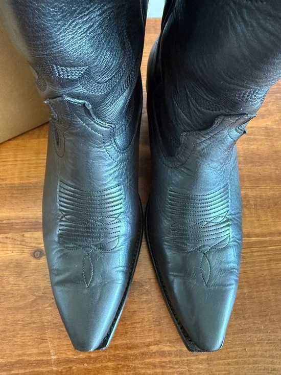 Tecovas Annie Black Women's Cowgirl Boots - Picture 7 of 9